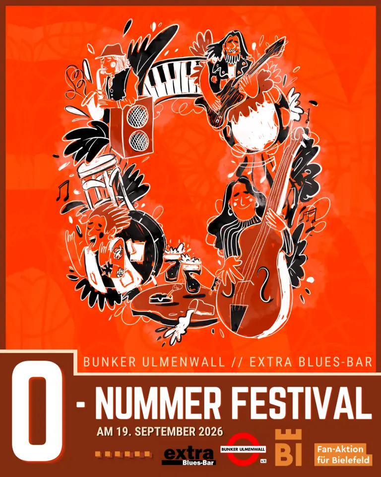 0-Nummer-Festival Bielefeld: Acht Bands, zwei Clubs