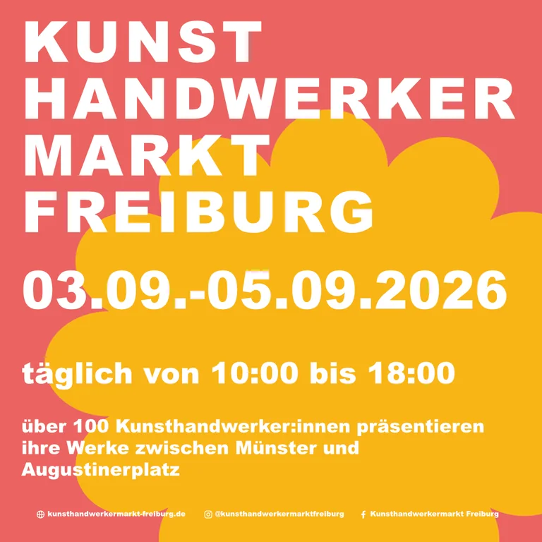 Kunsthandwerkermarkt Freiburg: Drei Tage freier Zugang: what residents need to know